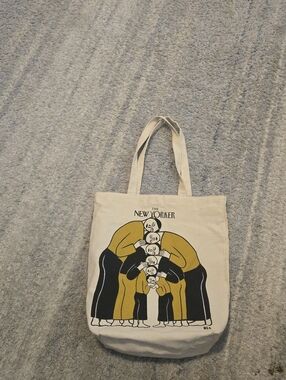 The New Yorker Magazine Tote Bag Matryoshka RLR Limited Edition 2021 Canvas Art